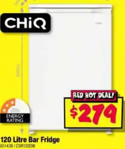 JB Hi-Fi 120 Litre Bar Fridge offer