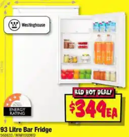 JB Hi-Fi 93 Litre Bar Fridge offer