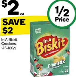 Woolworths In A Biskit Crackers offer