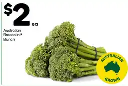 Woolworths Australian Broccolini Bunch offer