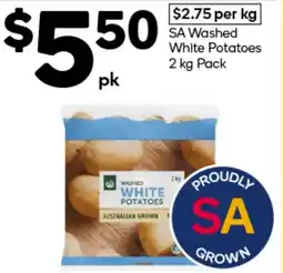 Woolworths SA Washed White Potatoes offer
