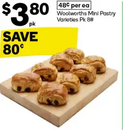 Woolworths Woolworths Mini Pastry Varieties offer