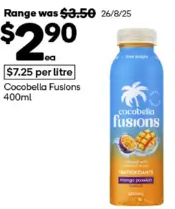 Woolworths Cocobella Fusions offer