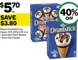 Woolworths Peters Drumstick Ice Cream offer