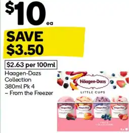 Woolworths Haagen-Dazs Collection offer