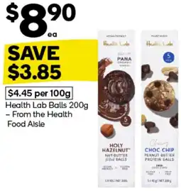 Woolworths Health Lab Balls offer