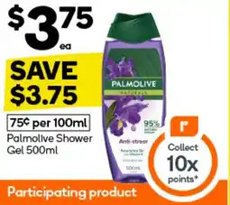 Woolworths Palmolive Shower Gel offer