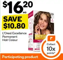 Woolworths L'Oreal Excellence Permanent Hair Colour offer