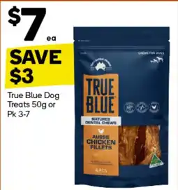 Woolworths True Blue Dog Treats offer