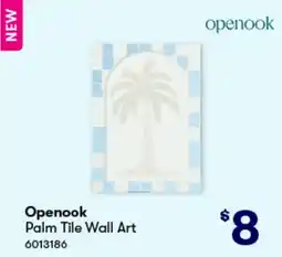 Woolworths Openook Palm Tile Wall Art offer