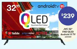 Woolworths JVC 32" FHD QLED Android 11 TV offer