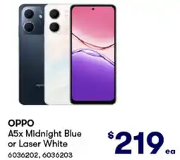 Woolworths OPPO A5x Midnight Blue or Laser White offer