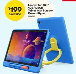 Woolworths Lenovo Tab 10.1" 4GB/128GB Tablet with Bumper Case +Stylus offer