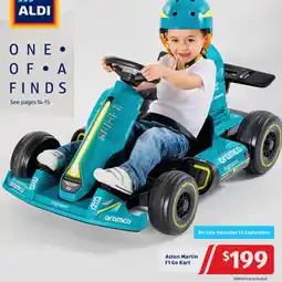 ALDI Aston Martin F1 Go Kart offer