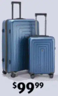 ALDI Hardcase Suitcase Set - Navy offer