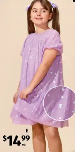 ALDI Children's Party Dress offer