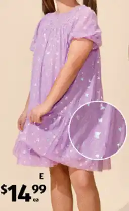 ALDI Children's Party Dress offer