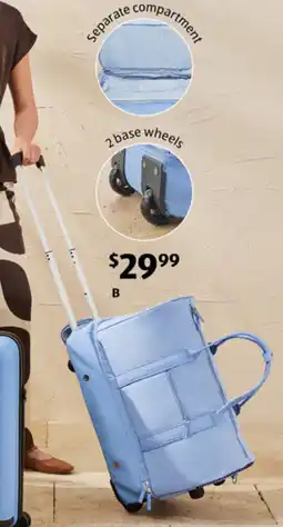 ALDI Premium Wheeled Duffle Bag offer