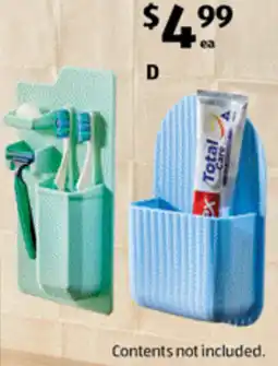 ALDI Silicone Travel Shower Caddy offer