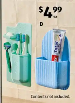 ALDI Silicone Travel Shower Caddy offer