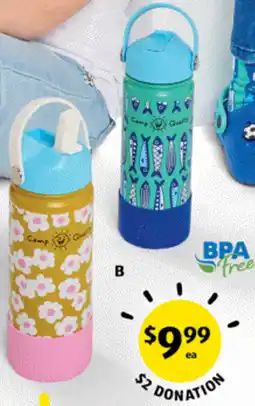 ALDI Camp Quality Double-Wall Drink Bottle offer