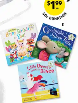 ALDI Picture Books offer