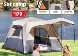 ALDI Instant Up 6 Person Tent with Awning offer