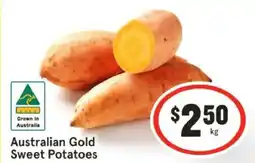 IGA Australian gold sweet potatoes offer