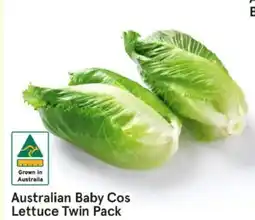 IGA Australian baby cos lettuce twin pack offer
