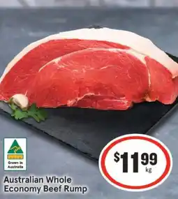 IGA Australian whole economy beef rump offer