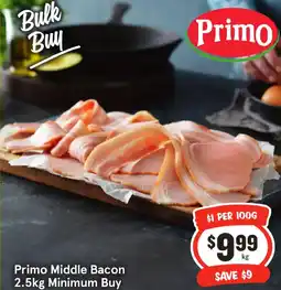 IGA Primo middle bacon offer