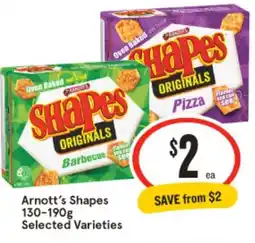 IGA Arnott's shapes offer