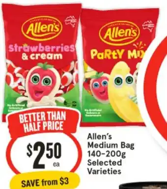 IGA Allen's Medium Bag offer