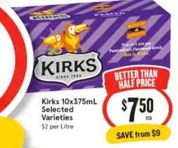IGA Kirks offer