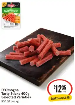 IGA D'Orsogna Tasty Sticks offer