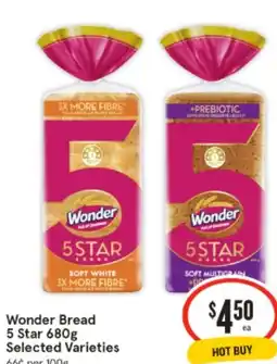 IGA Wonder Bread 5 Star offer