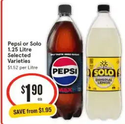 IGA Pepsi or Solo offer