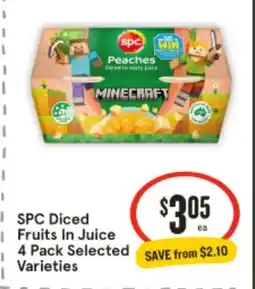 IGA Spc diced fruits in juice offer