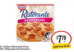 IGA Dr. Oetker Ristorante Pizza offer