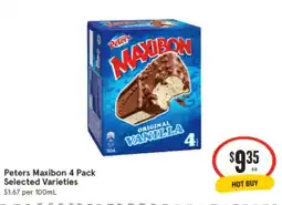 IGA Peters Maxibon offer