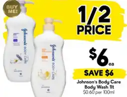 Drakes Johnson's Body Care Body Wash offer