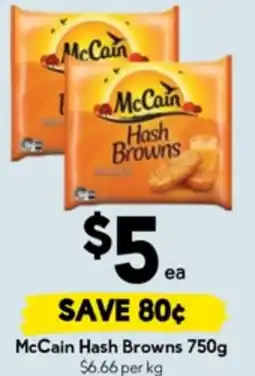 Drakes McCain Hash Browns offer