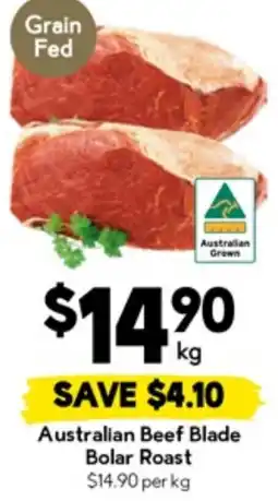 Drakes Australian Beef Blade Bolar Roast offer