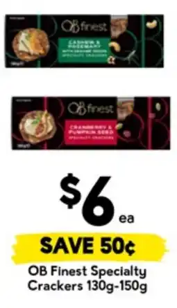 Drakes OB Finest Specialty Crackers offer