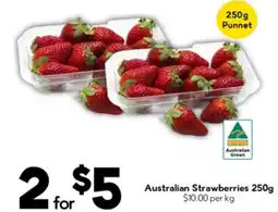 Drakes Australian Strawberries offer