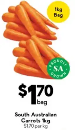 Drakes South Australian Carrots offer