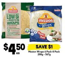 Drakes Mission Wraps offer