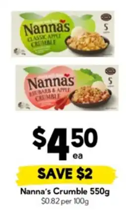 Drakes Nanna's Crumble offer