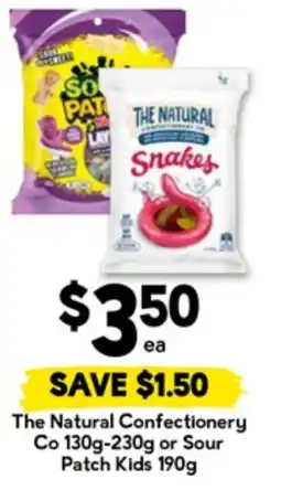 Drakes The Natural Confectionery Co or Sour Patch Kids offer