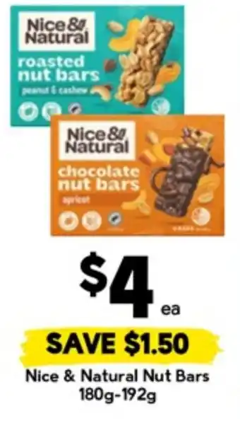 Drakes Nice & Natural Nut Bars offer